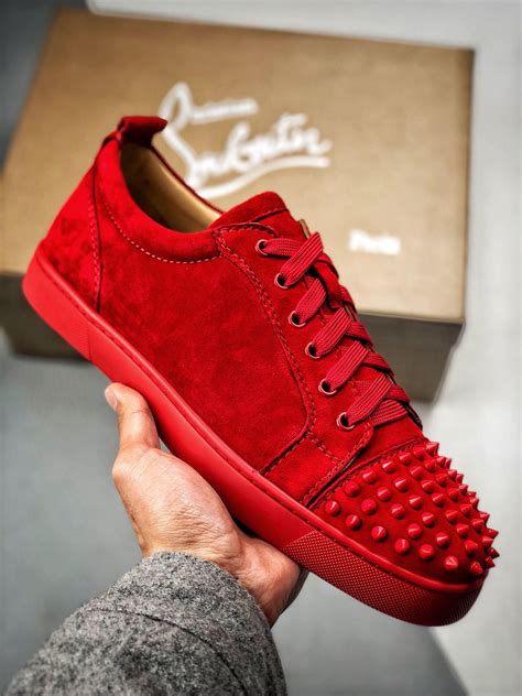 red christian louboutin shoes men.